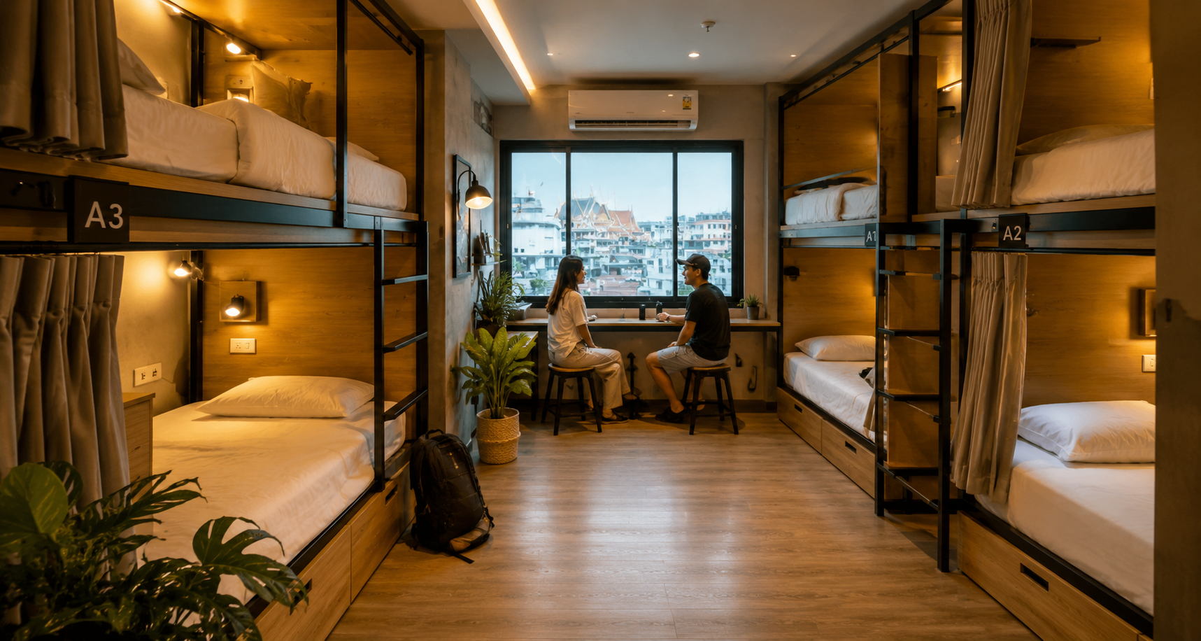 Marni BKK Hostel - Budget Stay, Bangkok — Stylish hostel spaces designed for smart travelers